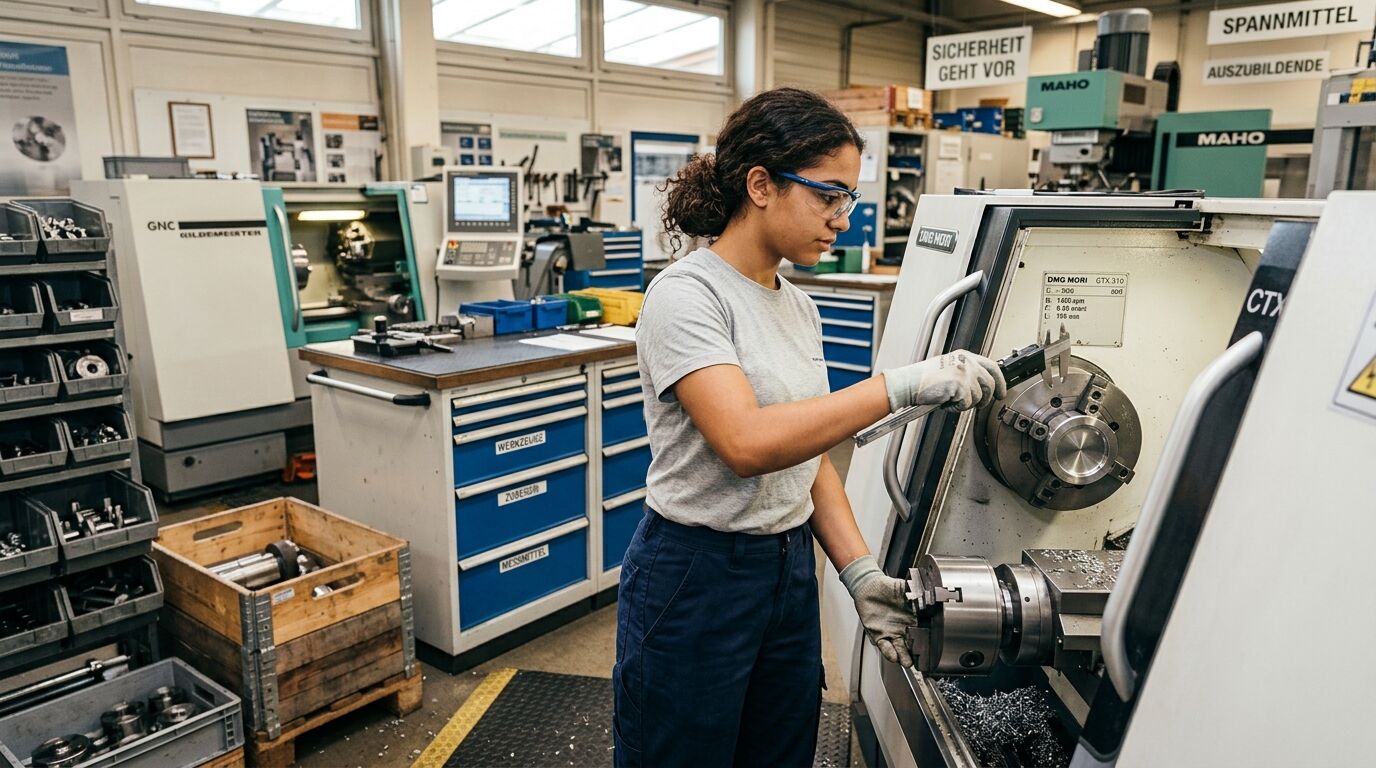 Berufsbild Fachkraft für Metalltechnik - Zerspanungstechnik