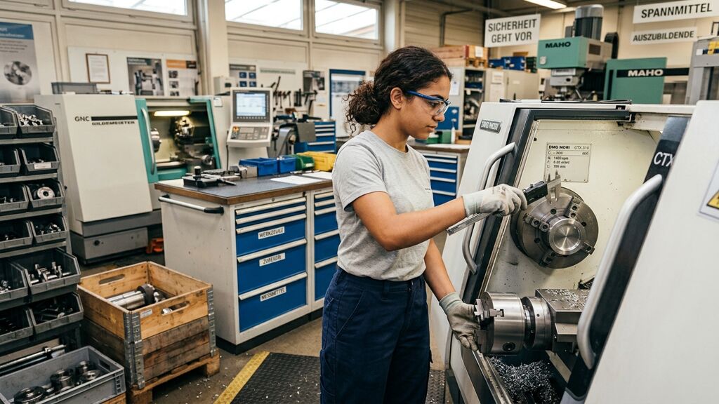 Berufsbild Fachkraft für Metalltechnik - Zerspanungstechnik