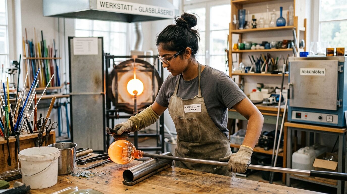 Berufsbild Glasbläser/in - Glasgestaltung