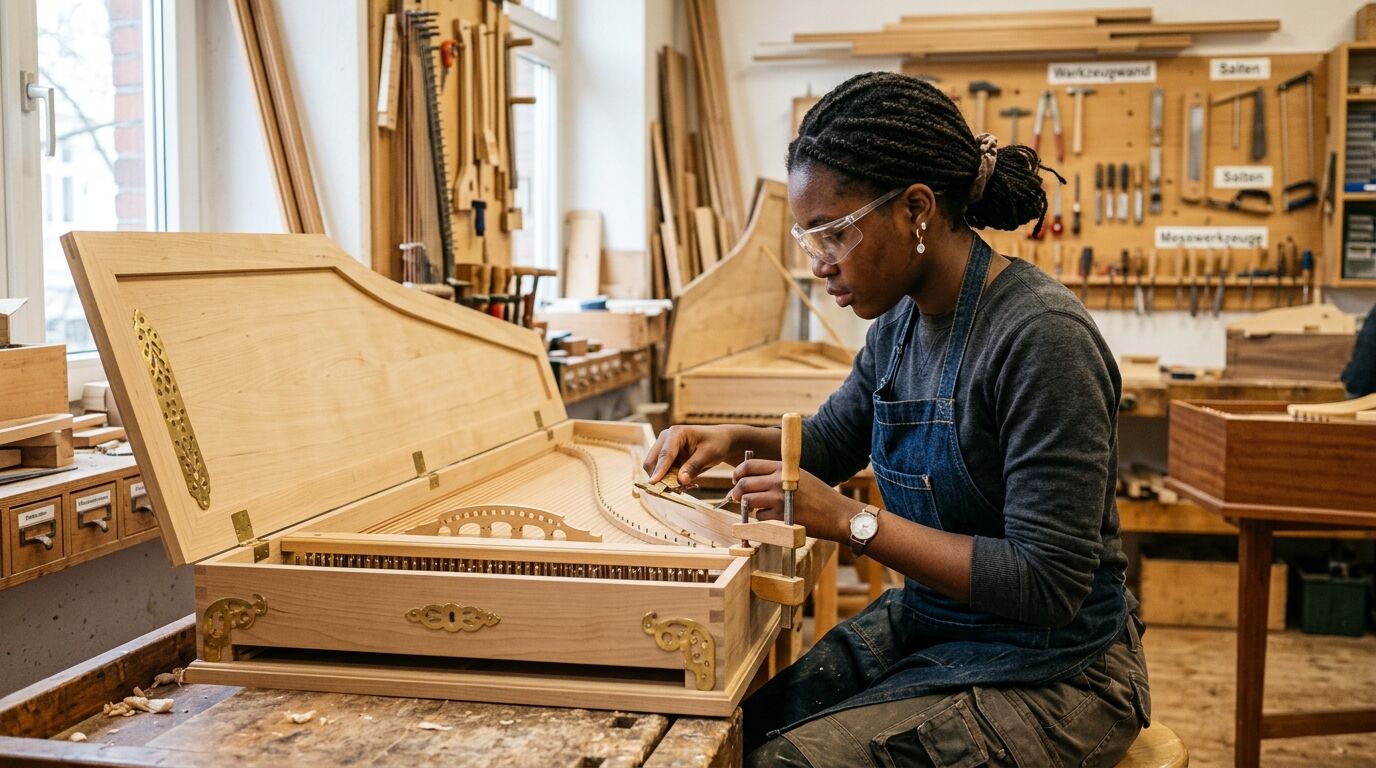 Berufsbild Klavier- und Cembalobauer/in - Cembalobau