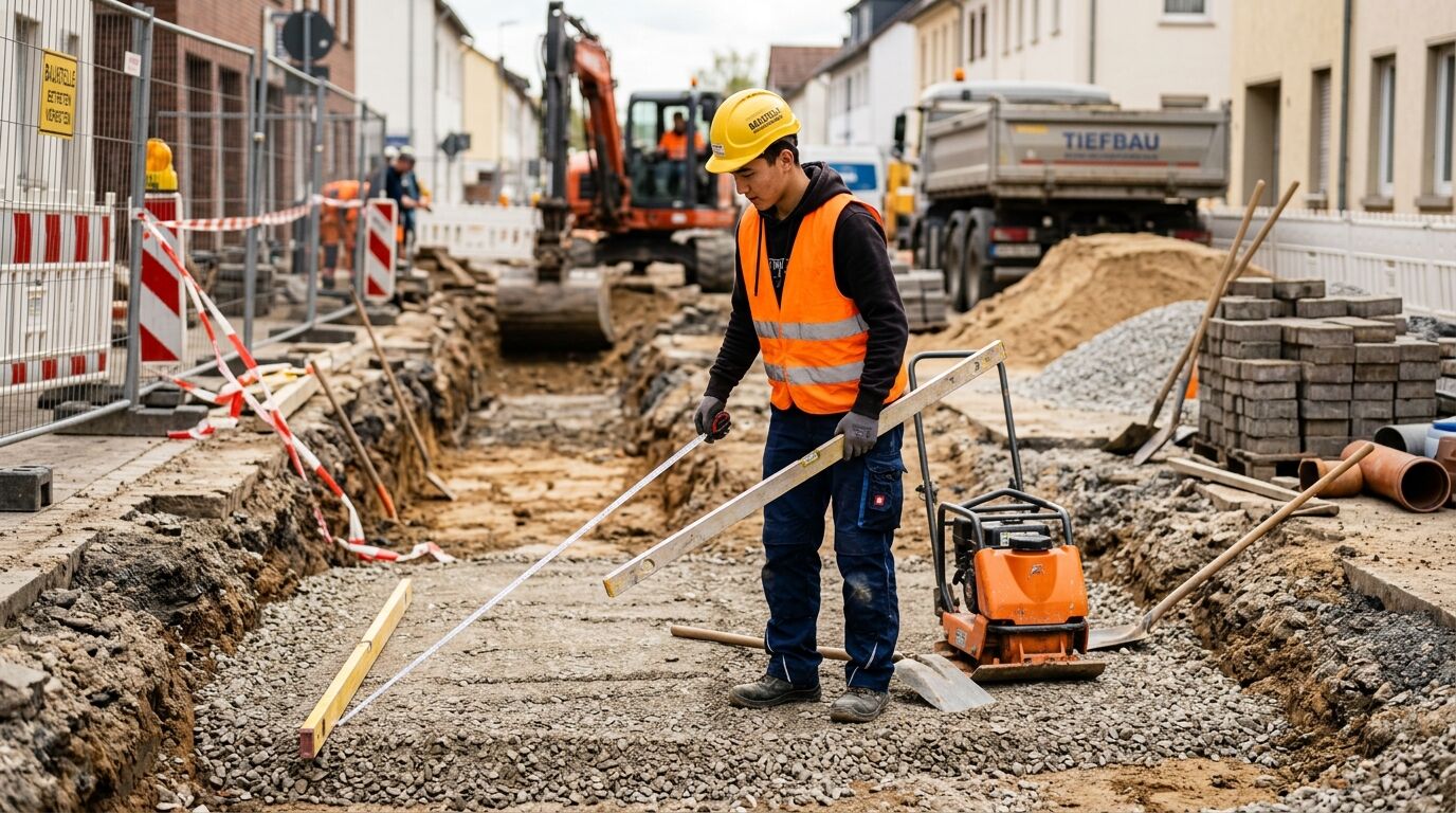 Berufsbild Tiefbaufacharbeiter/in