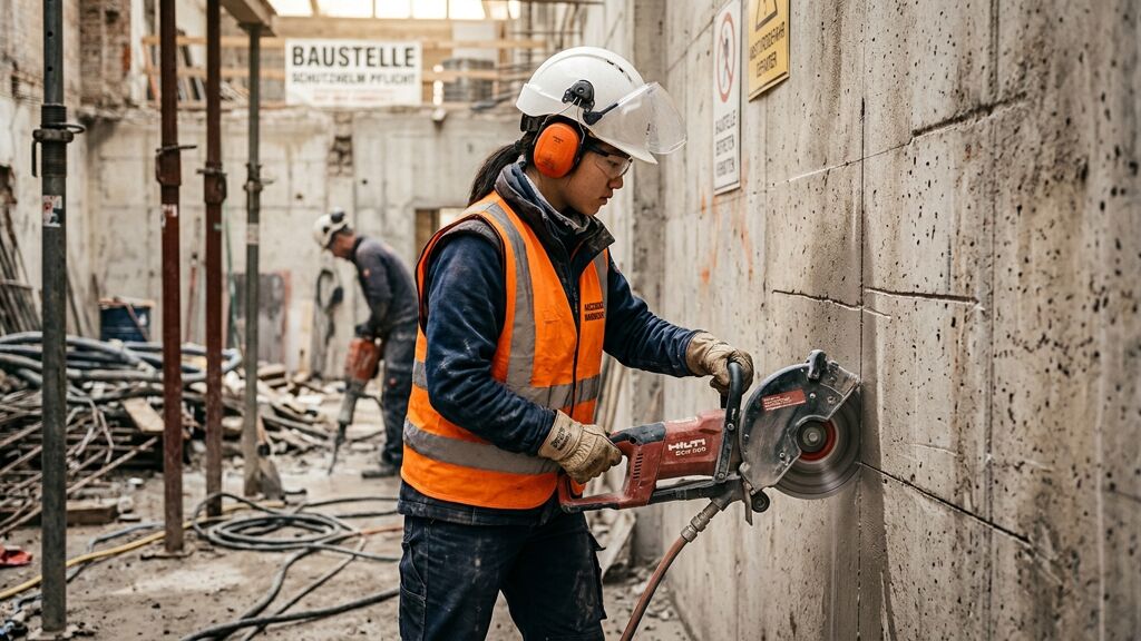Berufsbild Bauwerksmechaniker/in für Abbruch und Betontrenntechnik