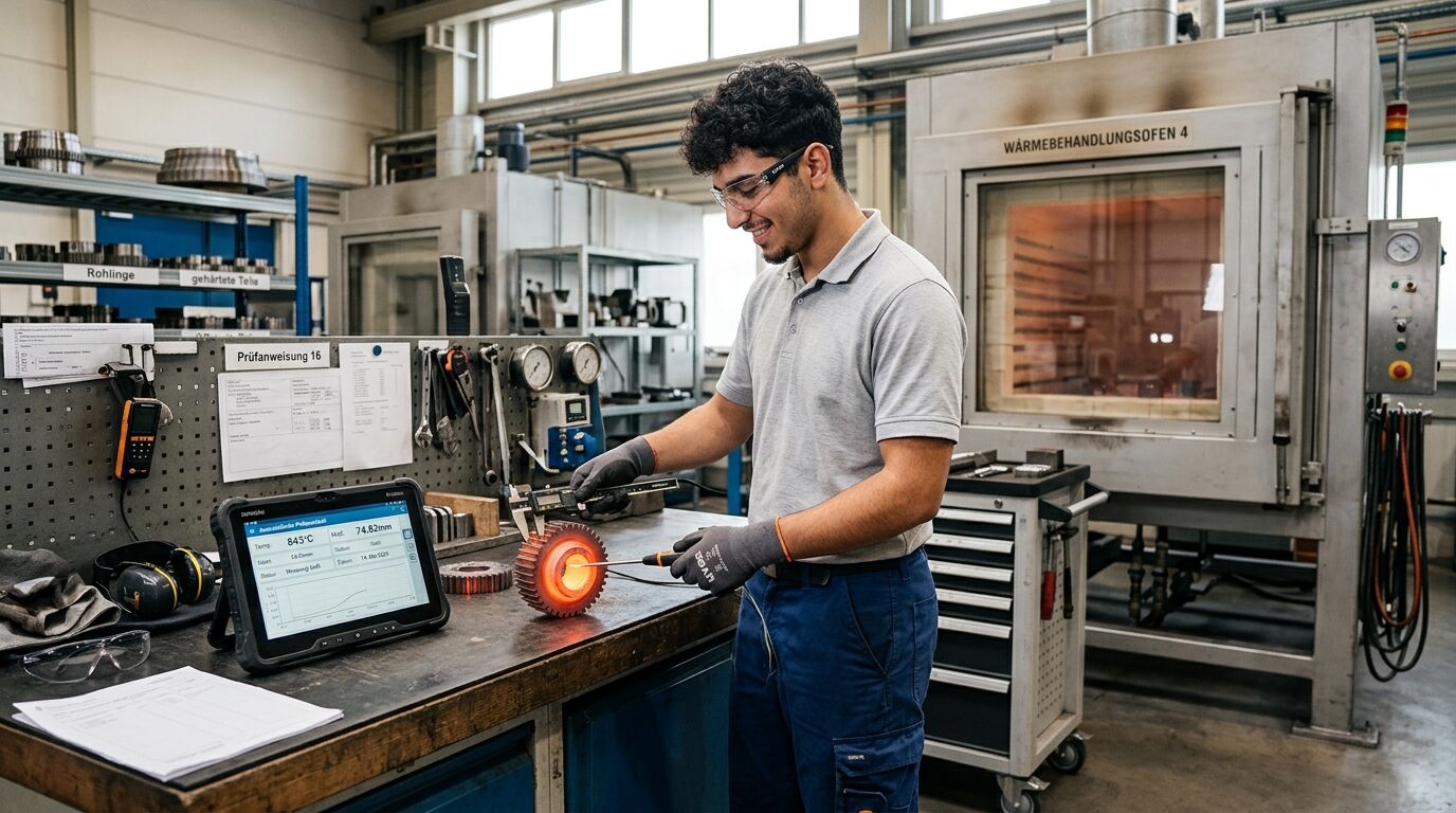 Berufsbild Werkstoffprüfer/in - Wärmebehandlungstechnik