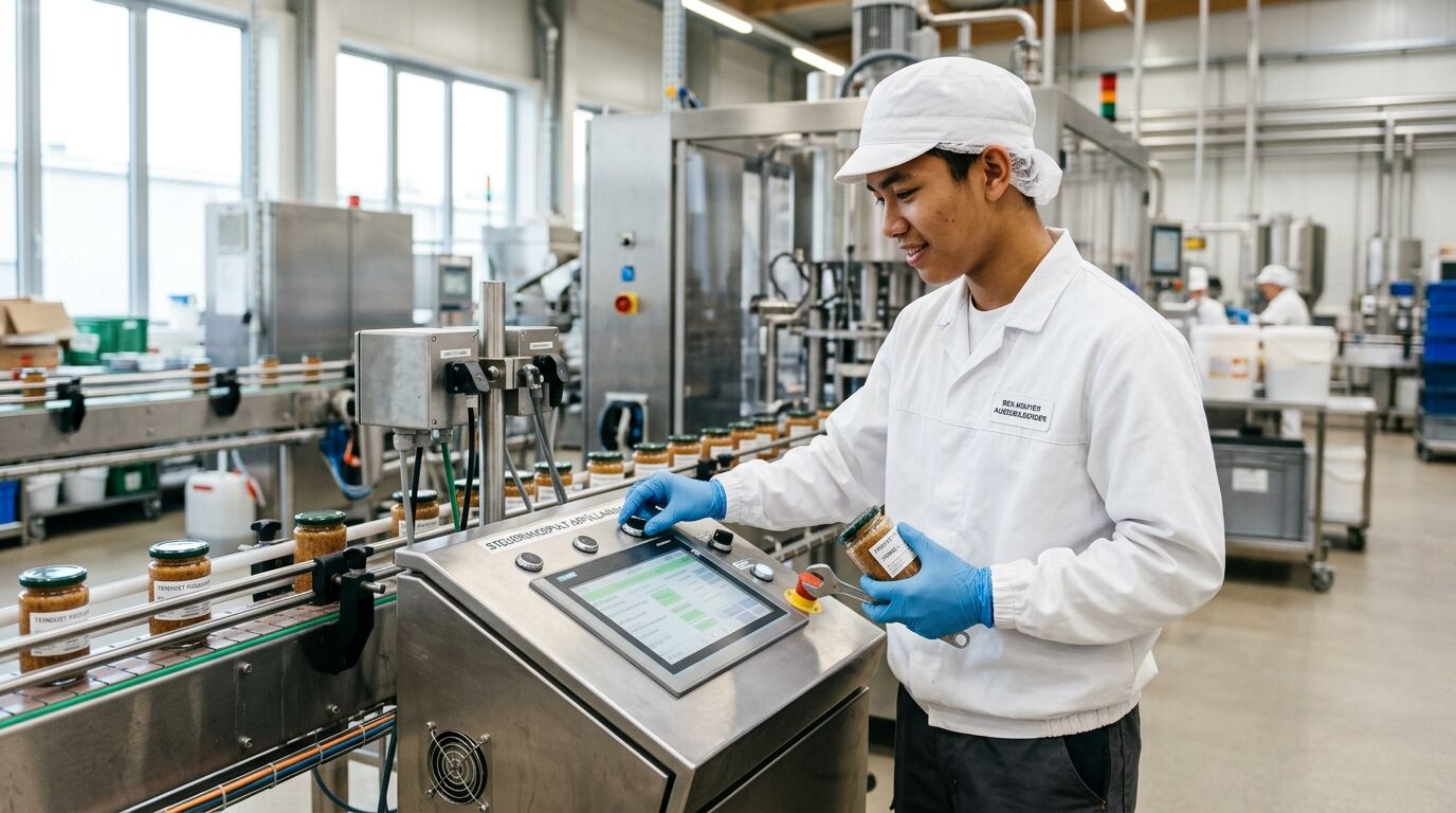 Berufsbild Maschinen- und Anlagenführer/in - Lebensmitteltechnik