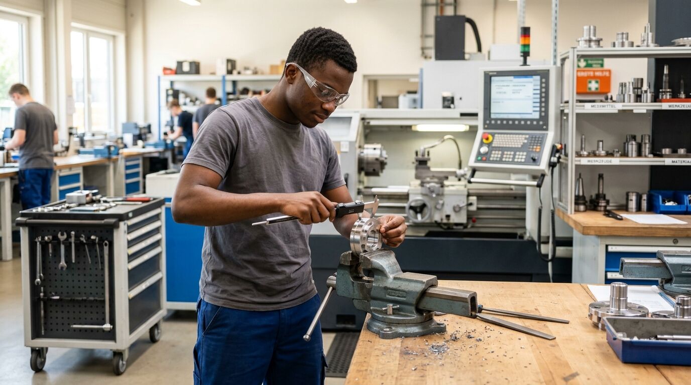 Berufsbild Fachpraktiker/in für Industriemechanik (§66 BBiG/§42r HwO)