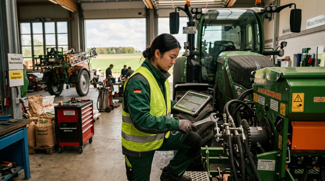 Berufsbild Fachkraft - Agrarservice
