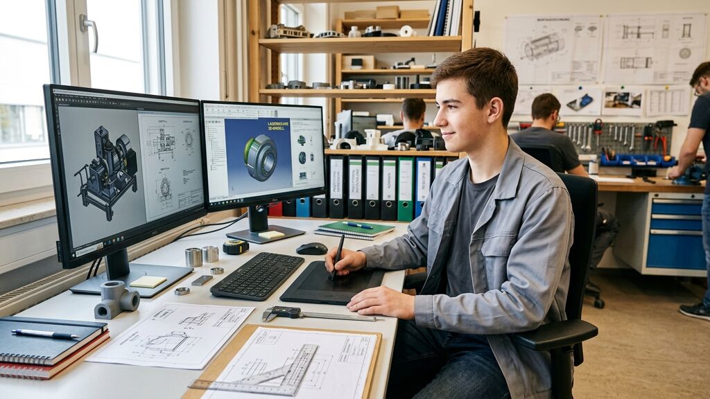 Berufsbild Techn. Produktdesigner/in - Produktgestaltung u. -konstrukt.