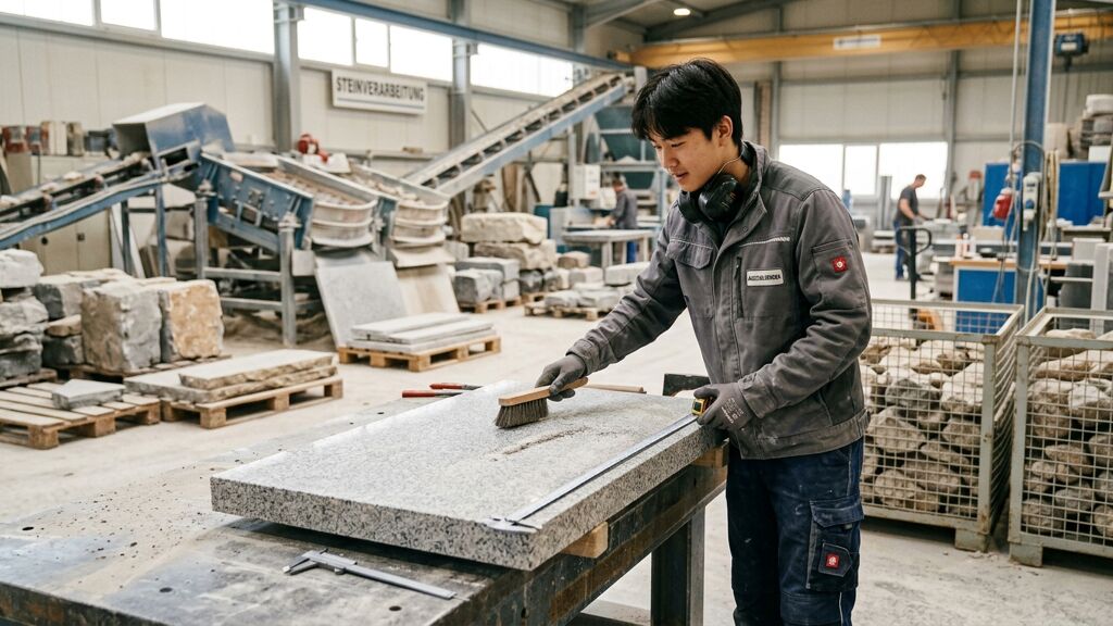 Berufsbild Aufbereitungsmechaniker/in - Naturstein