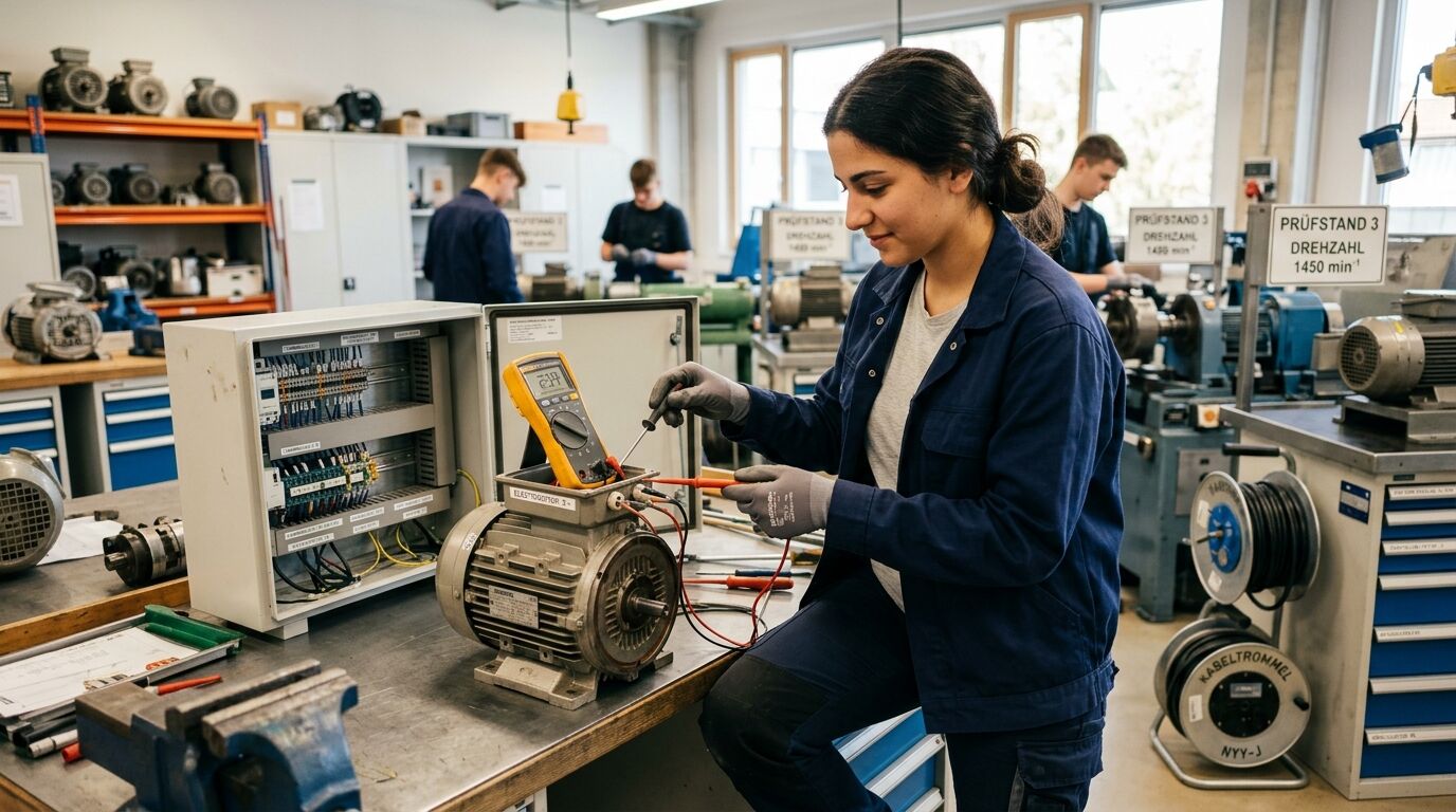Berufsbild Elektroniker/in - Maschinen und Antriebstechnik