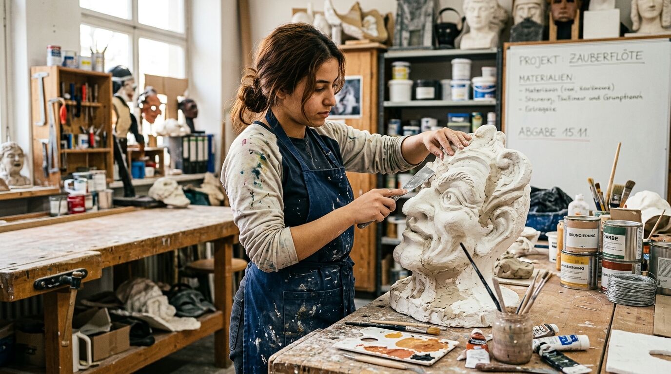 Berufsbild Bühnenmaler/in und Bühnenplastiker/in - Plastik