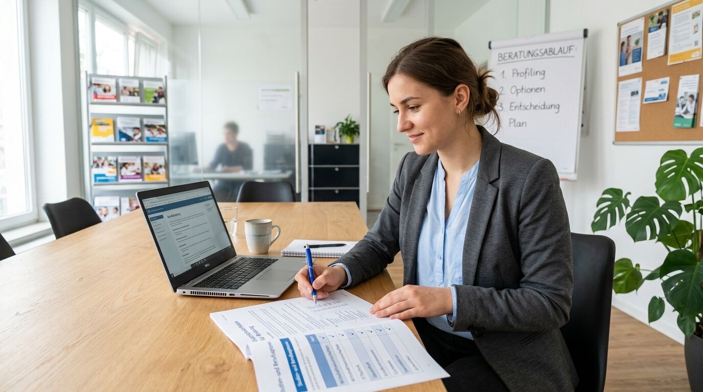 Berufsbild Beratung für Bildung, Beruf und Beschäftigung (grundständig)
