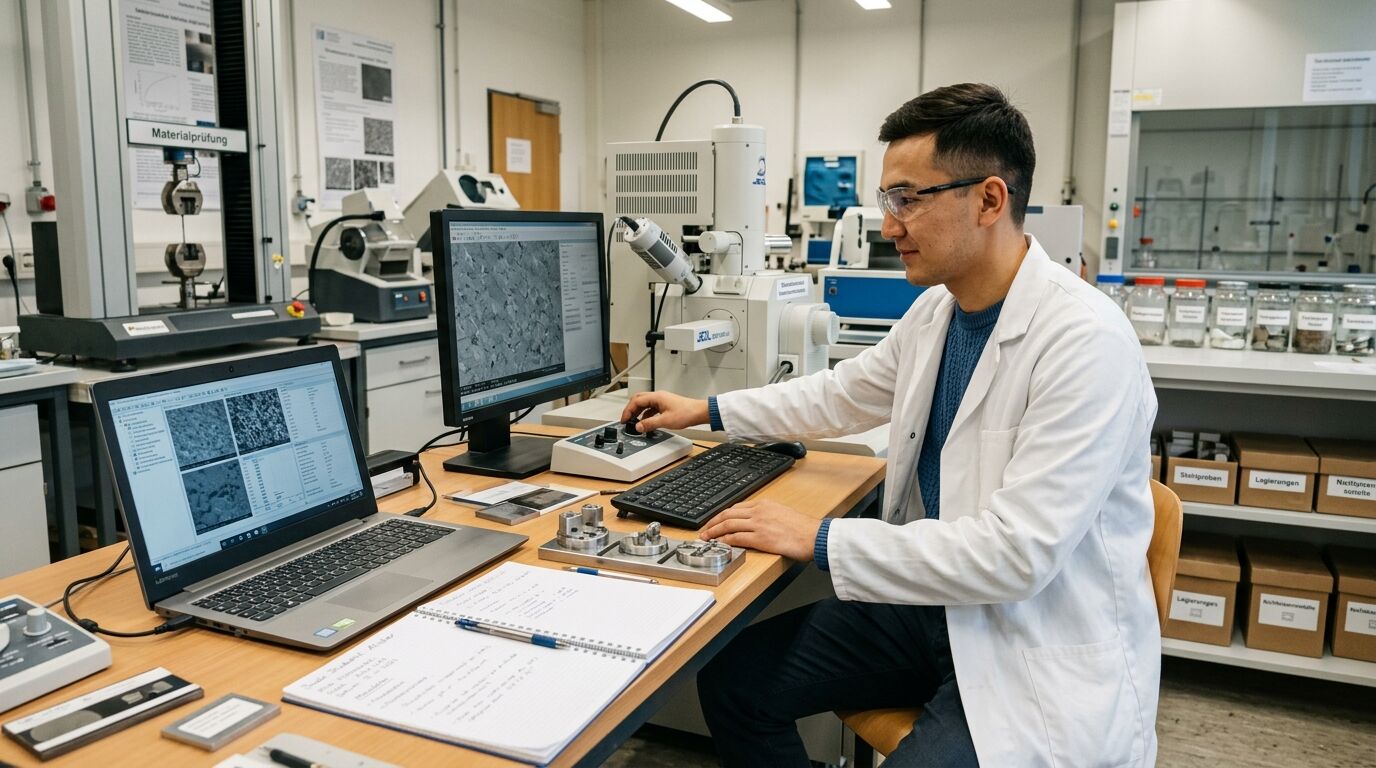Berufsbild Werkstoffwissenschaft, -technik (weiterführend)