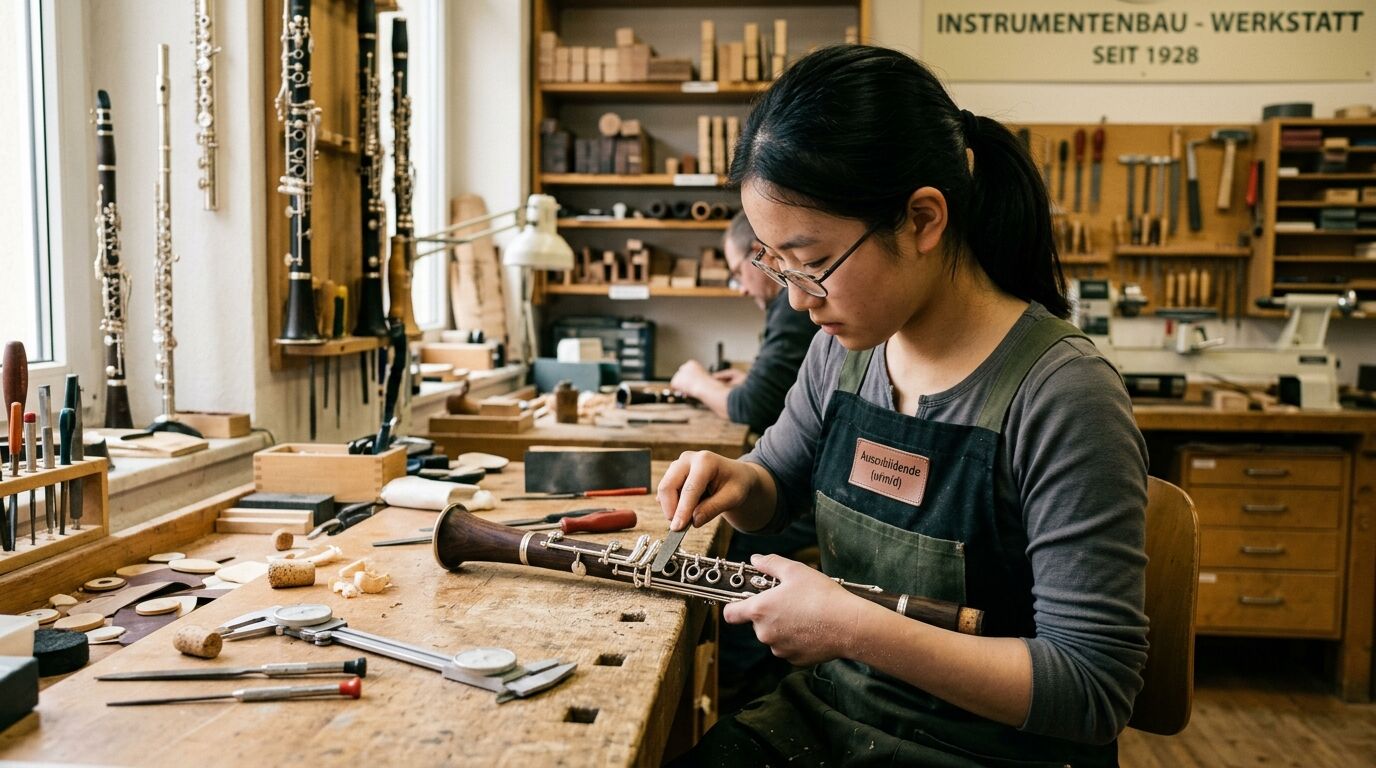 Berufsbild Handzuginstrumentenmacher/in