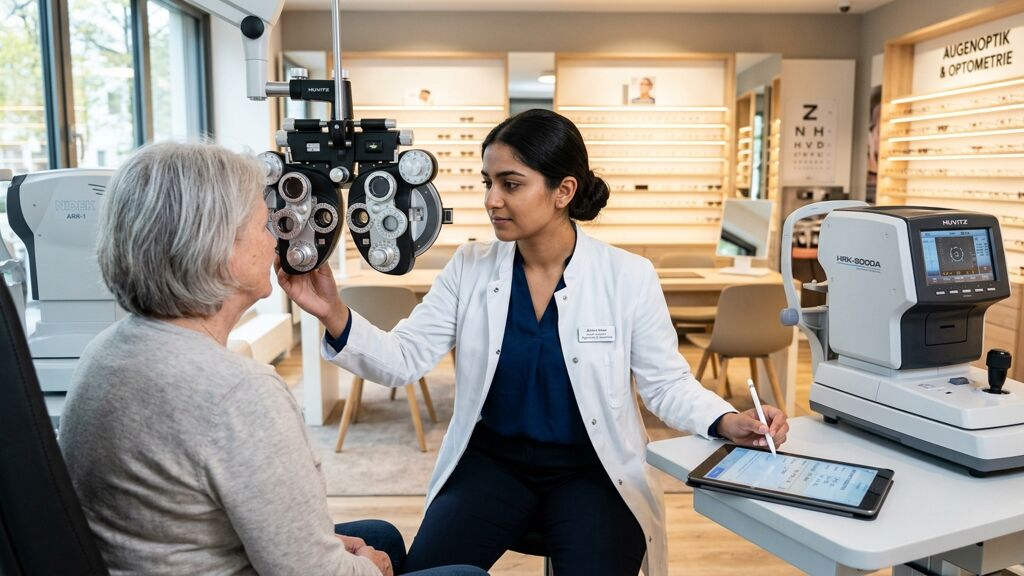 Berufsbild Augenoptik, Optometrie