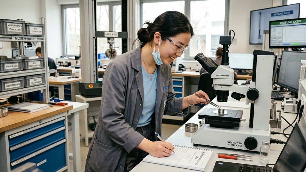 Berufsbild Werkstoffprüfer/in - Metalltechnik
