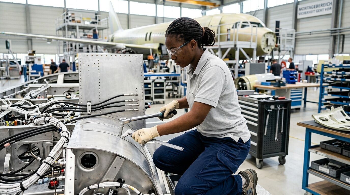 Berufsbild Fluggerätmechaniker/in - Fertigungstechnik
