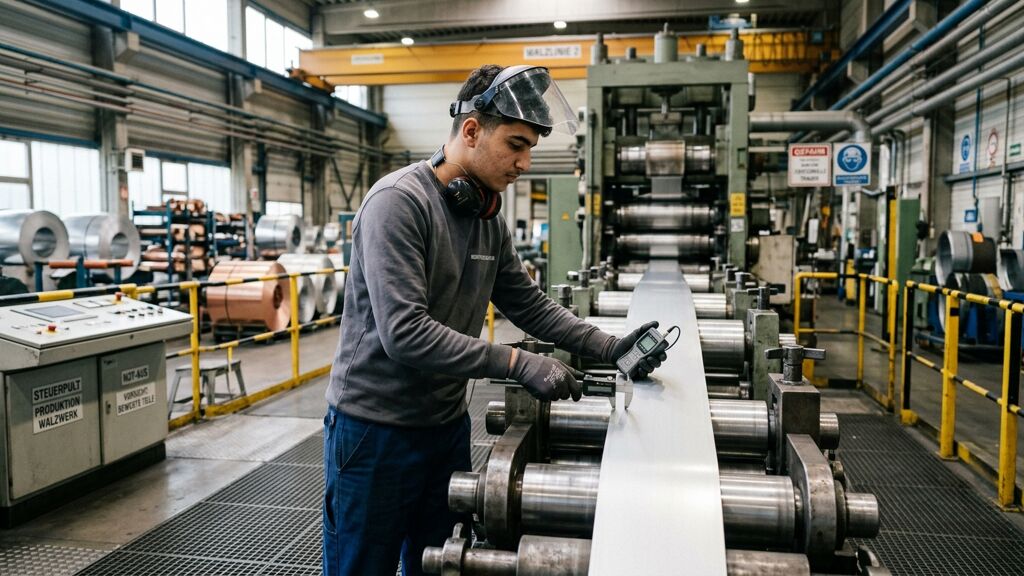 Berufsbild Verfahrenstechnolog(e/in) Metall - Nichteisenmetallumformung