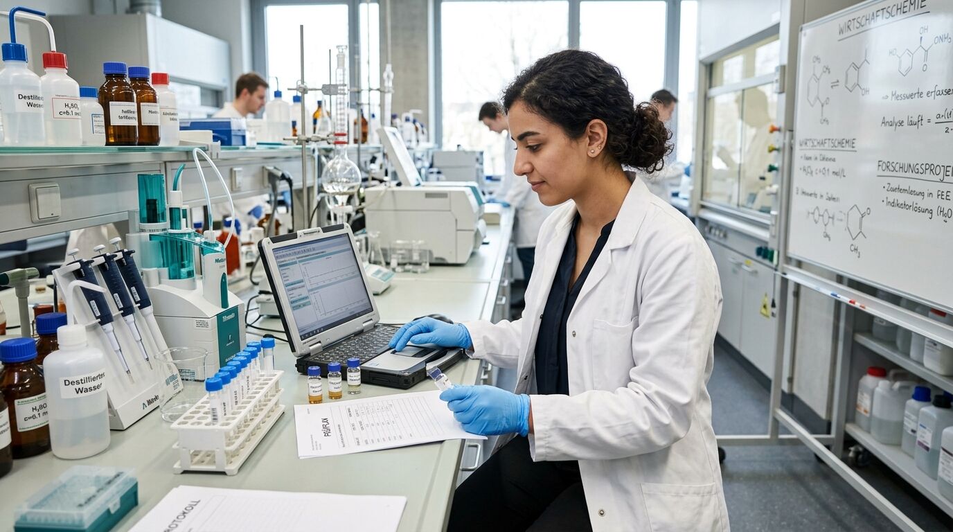 Berufsbild Wirtschaftschemie (grundständig)