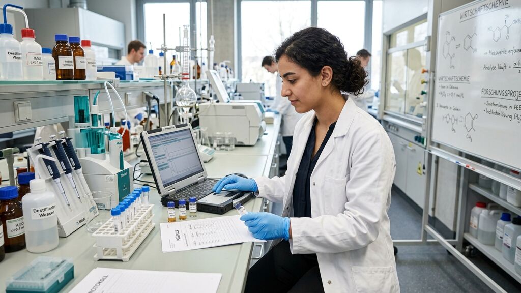 Berufsbild Wirtschaftschemie (grundständig)