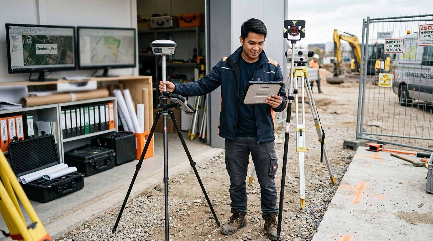 Berufsbild Vermessungstechnik, Geoinformatik