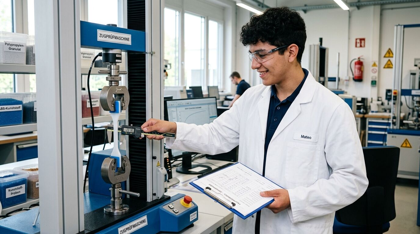 Berufsbild Werkstoffprüfer/in - Kunststofftechnik