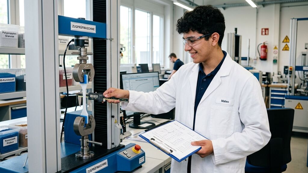 Berufsbild Werkstoffprüfer/in - Kunststofftechnik