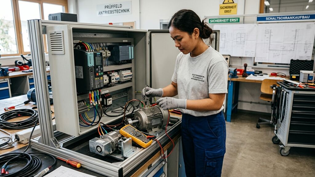 Berufsbild Elektroniker/in - Maschinen und Antriebstechnik (BBiG)