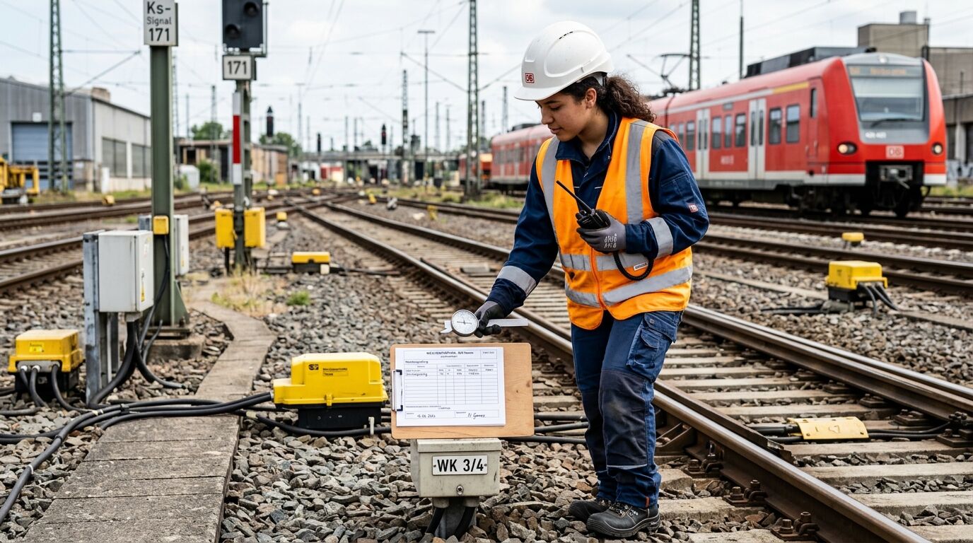 Berufsbild Eisenbahner/in - Betriebsdienst - Fahrweg