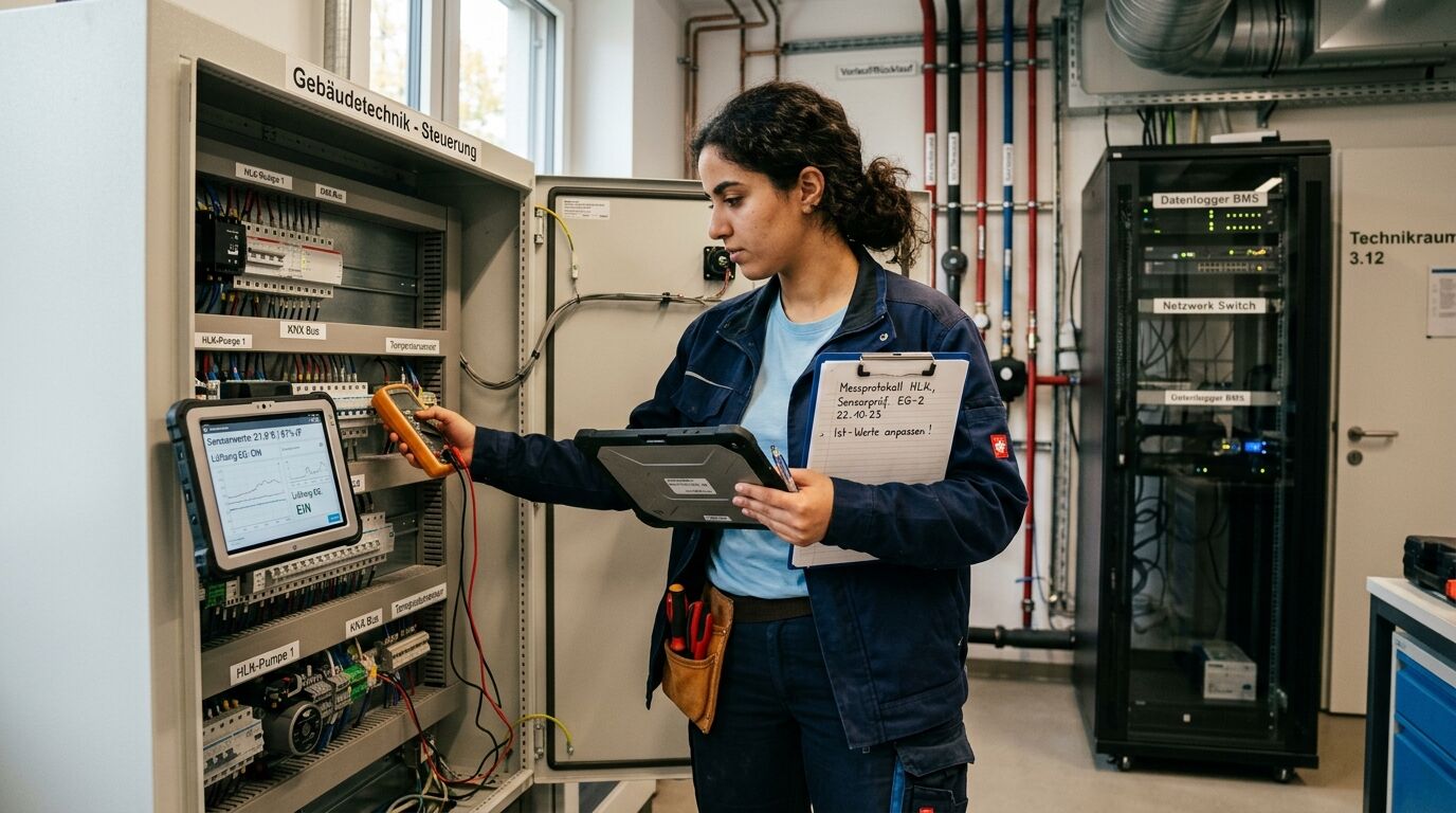 Berufsbild Gebäudetechnik, Gebäudeenergietechnik (weiterführend)