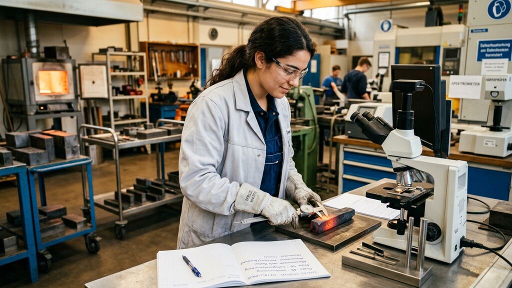 Berufsbild Metallurgie, Hüttenwesen (weiterführend)