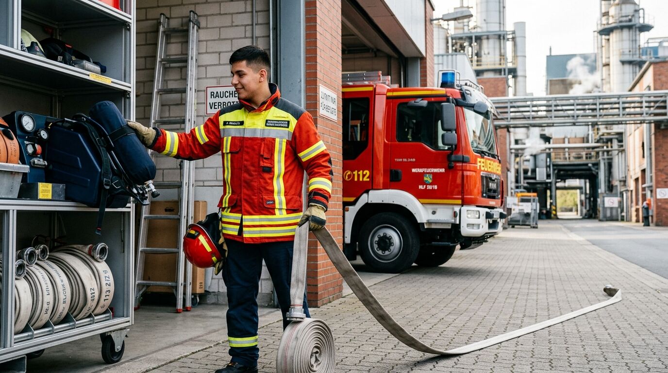 Berufsbild Werkfeuerwehrmann/-frau