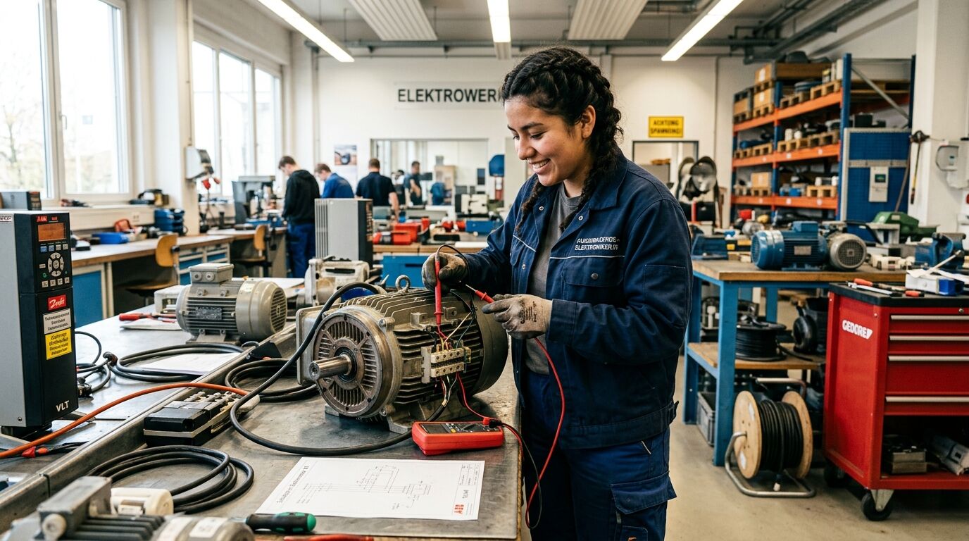 Berufsbild Elektroniker/in - Maschinen und Antriebstechnik (HwO)