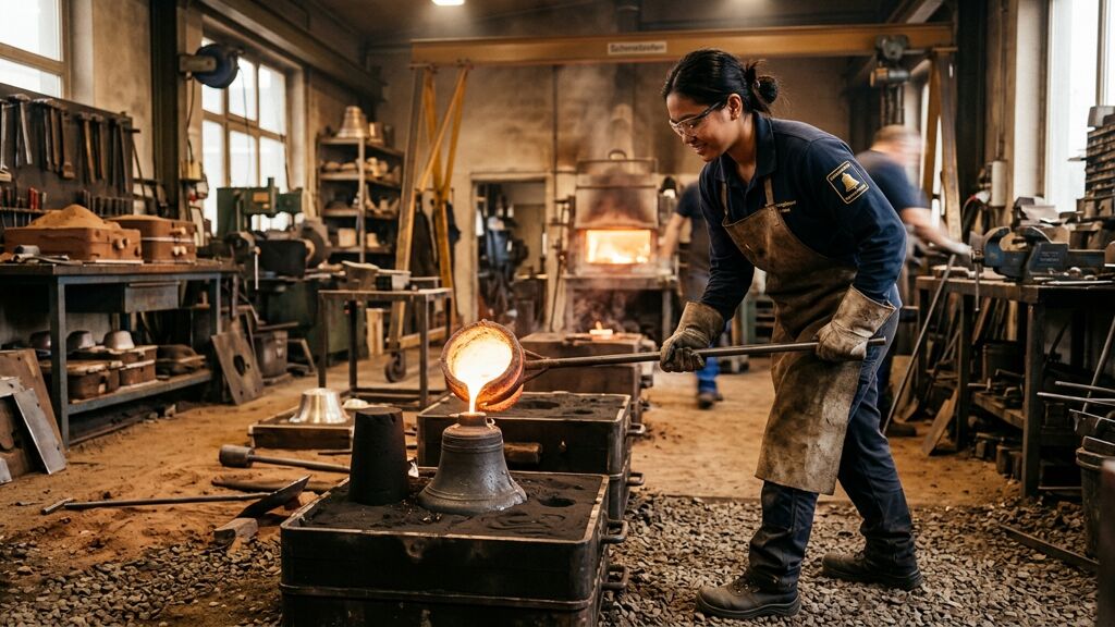 Berufsbild Metall- und Glockengießer/in - Kunst- und Glockengusstechnik